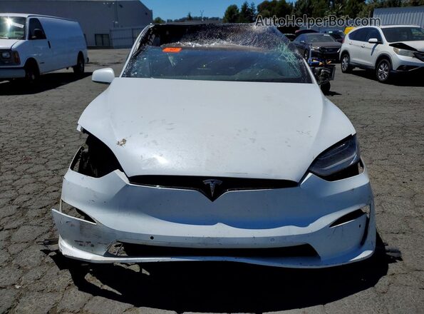 7SAXCDE52PF378790 2023 TESLA MODEL Белый Вид спереди