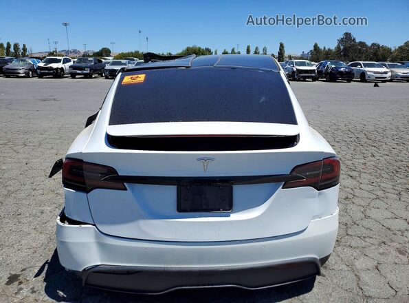 7SAXCDE52PF378790 2023 TESLA MODEL Белый Вид сзади