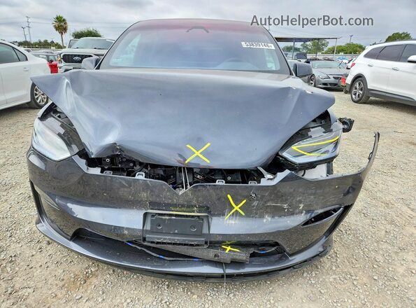 7SAXCDE52SF468756 2025 TESLA MODEL Gray Vista frontal