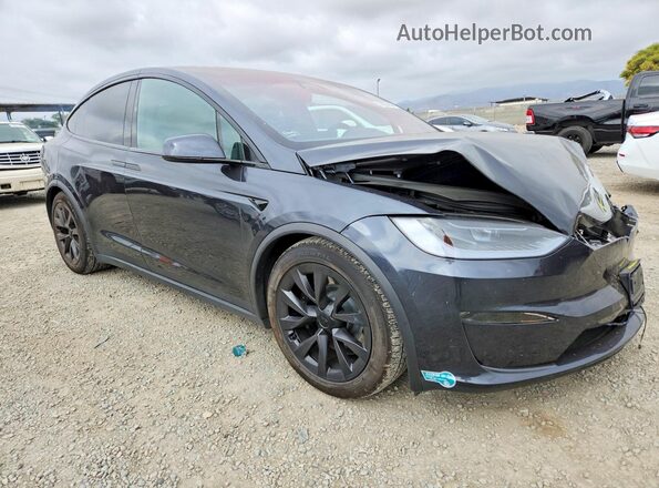 7SAXCDE52SF468756 2025 TESLA MODEL Gray Delantero derecho
