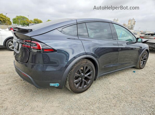 7SAXCDE52SF468756 2025 TESLA MODEL Gray Trasero derecho