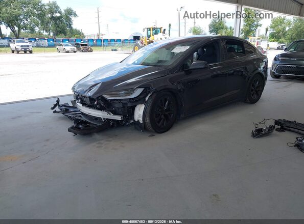 7SAXCDE53RF442032 2024 TESLA MODEL X Dark Blue Front left