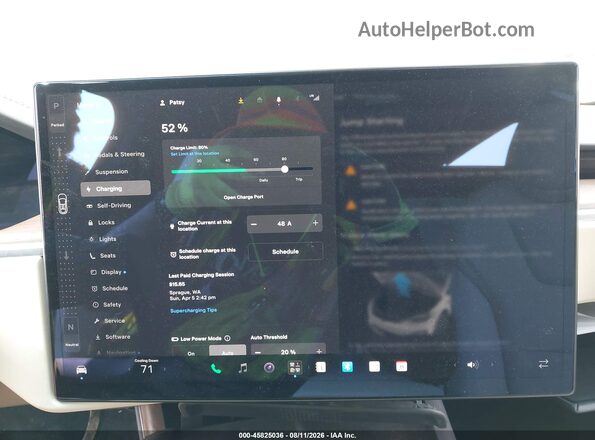 7SAXCDE55PF368514 2023 TESLA MODEL X Серый 