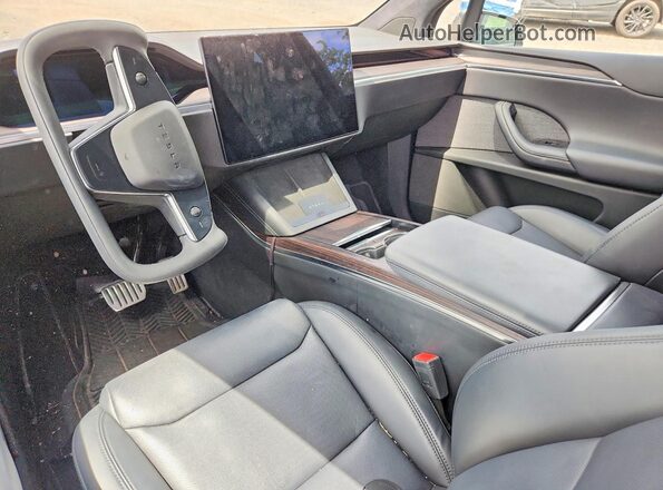7SAXCDE55PF426251 2023 TESLA MODEL Black Вид салону спереду
