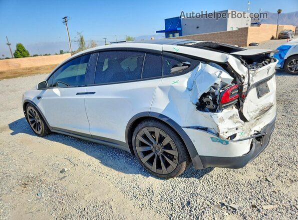 7SAXCDE59NF339045 2022 TESLA MODEL White Rear left