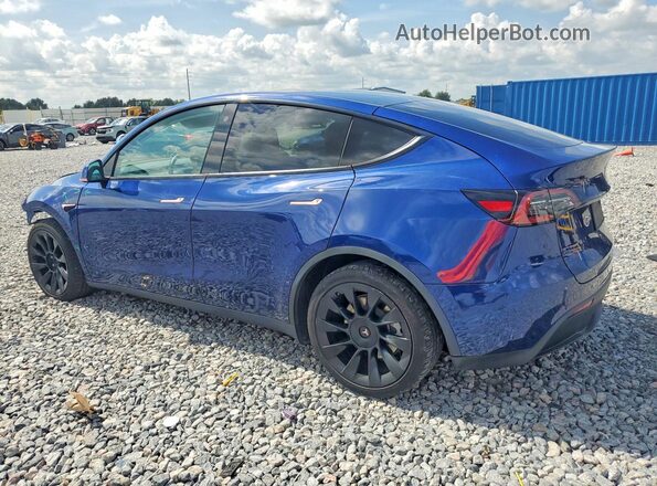 7SAYGAEE1NF310176 2022 TESLA MODEL Blue Задня ліва чверть