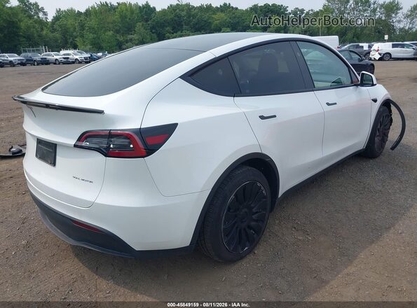 7SAYGAEE1PF792134 2023 TESLA MODEL Y White Задня права чверть