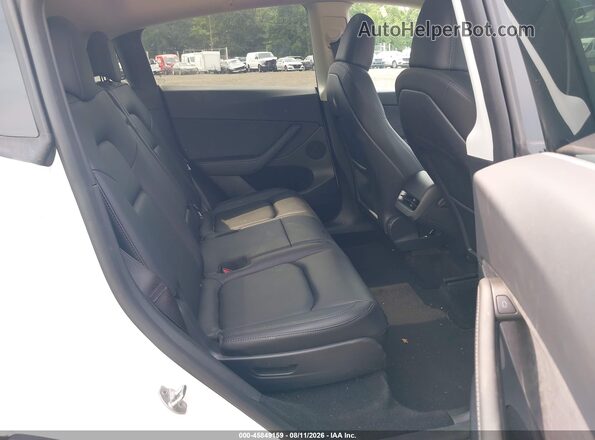 7SAYGAEE1PF792134 2023 TESLA MODEL Y White Вид наклейки з VIN-кодом