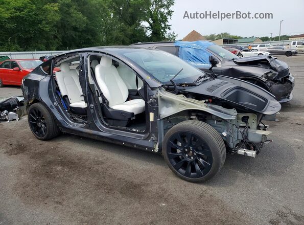 7SAYGAEE1SF244367 2025 TESLA MODEL Black Առջևի աջ