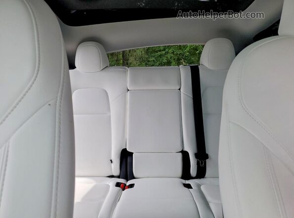 7SAYGAEE1SF244367 2025 TESLA MODEL Black Հետևի նստատեղերի տեսք
