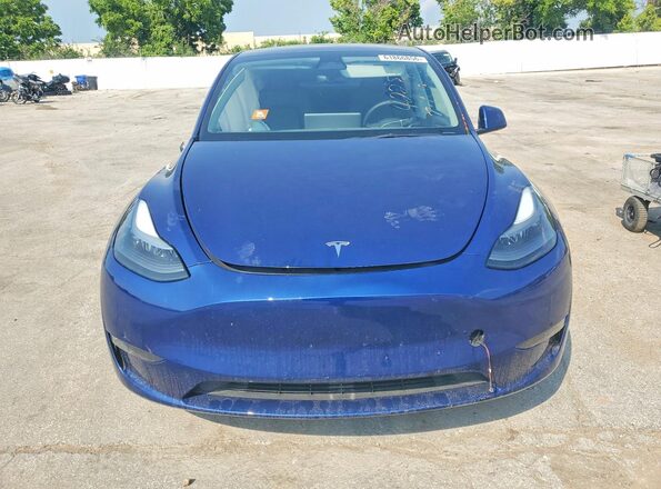7SAYGAEE2PF670690 2023 TESLA MODEL Синий Вид спереди