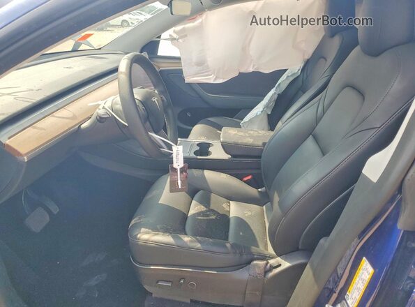7SAYGAEE2PF670690 2023 TESLA MODEL Синий Вид салона спереди