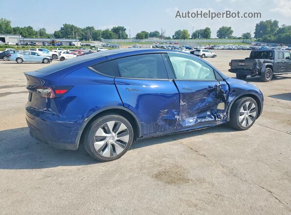 7SAYGAEE2PF670690 2023 TESLA MODEL Синий Задняя правая четверть