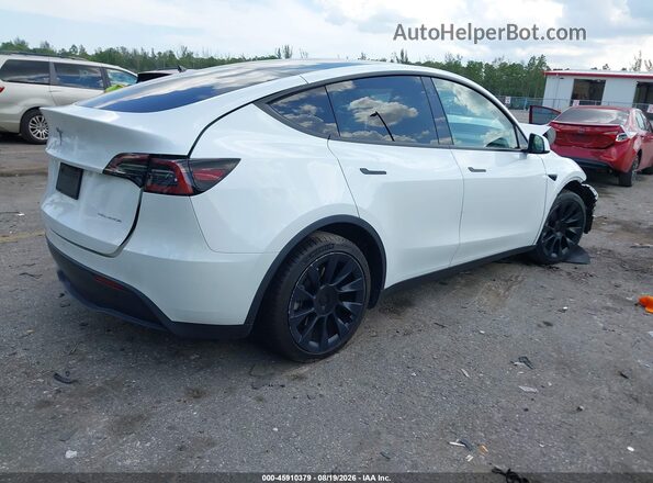 7SAYGAEE3PF590329 2023 TESLA MODEL Y White Задня права чверть