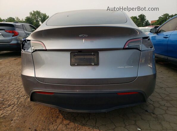 7SAYGAEE3RF194761 2024 TESLA MODEL Серый Вид сзади