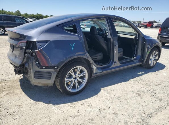 7SAYGAEE4NF392193 2022 TESLA MODEL Gray Trasero derecho