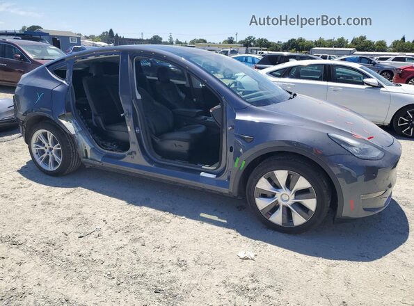 7SAYGAEE4NF392193 2022 TESLA MODEL Gray Delantero derecho