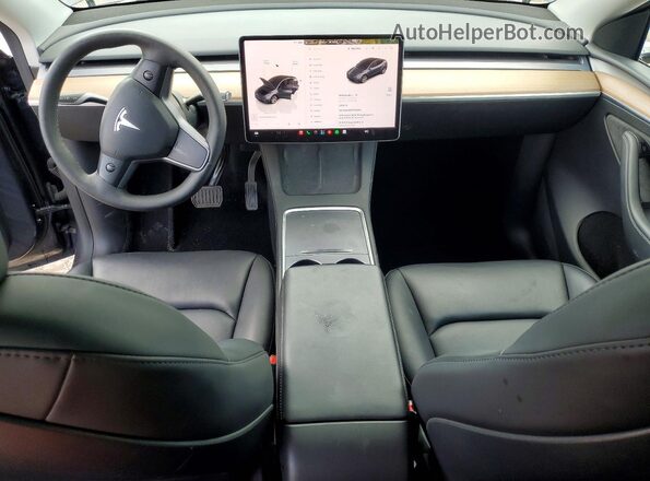 7SAYGAEE4PF834022 2023 TESLA MODEL Серый Вид панели приборов