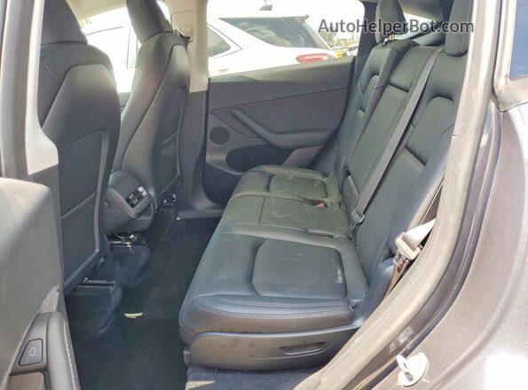 7SAYGAEE4PF834022 2023 TESLA MODEL Серый Вид задней части салона