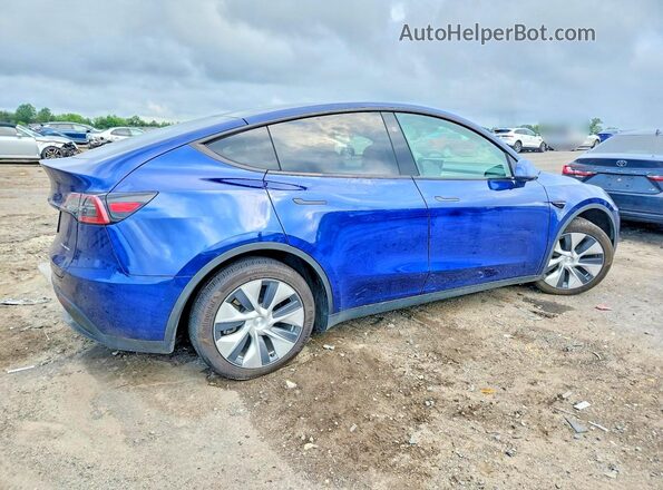 7SAYGAEE4PF879140 2023 TESLA MODEL Синий Задняя правая четверть