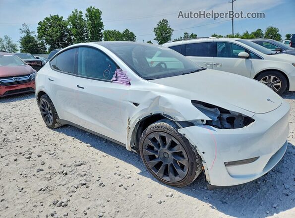 7SAYGAEE5NF310214 2022 TESLA MODEL Белый Передняя правая четверть