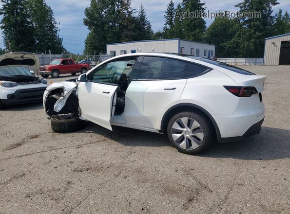 7SAYGAEE5NF329894 2022 TESLA MODEL White Հետևի ձախ