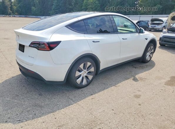 7SAYGAEE5NF329894 2022 TESLA MODEL White Հետևի աջ
