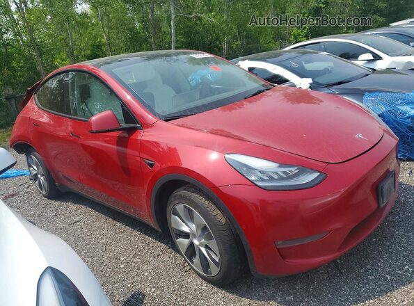 7SAYGAEE5NF518576 2022 TESLA MODEL Red წინა მარჯვენა