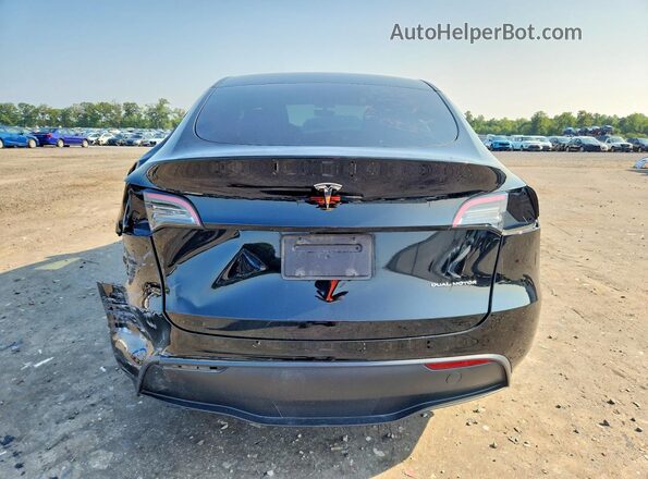 7SAYGAEE5PF696829 2023 TESLA MODEL Black Vista trasera