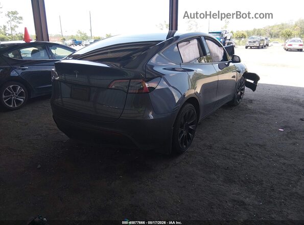 7SAYGAEE6PF706347 2023 TESLA MODEL Y Gray Задня права чверть