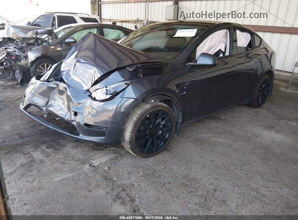 7SAYGAEE6PF706347 2023 TESLA MODEL Y Gray Передня ліва чверть