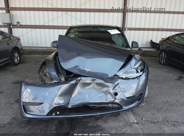 7SAYGAEE6PF706347 2023 TESLA MODEL Y Gray Вид панелі приладів