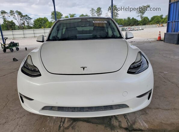 7SAYGAEE7NF337527 2022 TESLA MODEL White Вид спереду