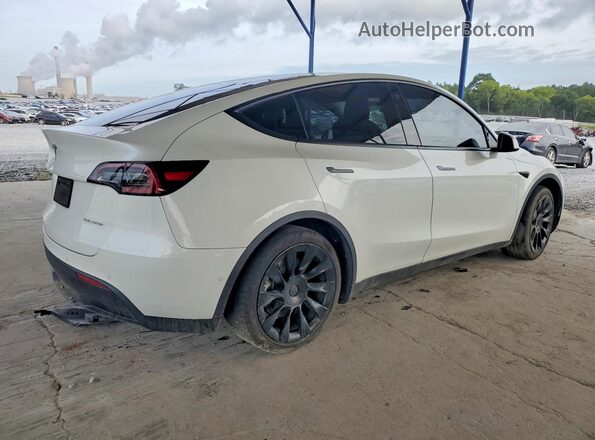 7SAYGAEE7NF337527 2022 TESLA MODEL White Задня права чверть