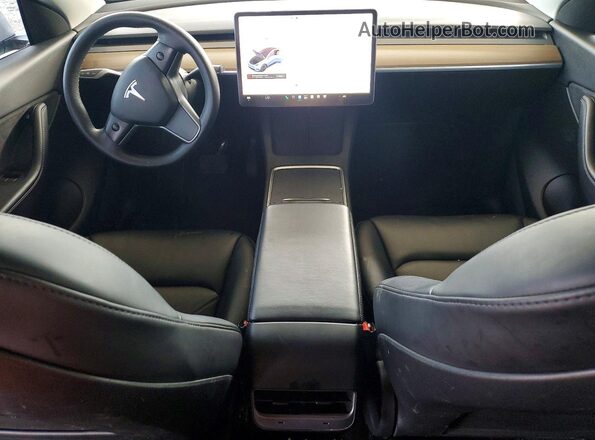 7SAYGAEE7NF337527 2022 TESLA MODEL White Вид панелі приладів