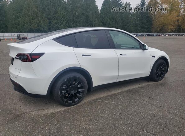 7SAYGAEE7RF157373 2024 TESLA MODEL Белый Задняя правая четверть
