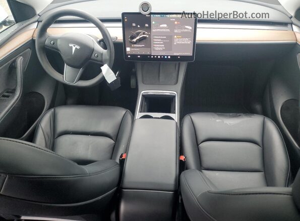 7SAYGAEE7RF157373 2024 TESLA MODEL Белый Вид панели приборов