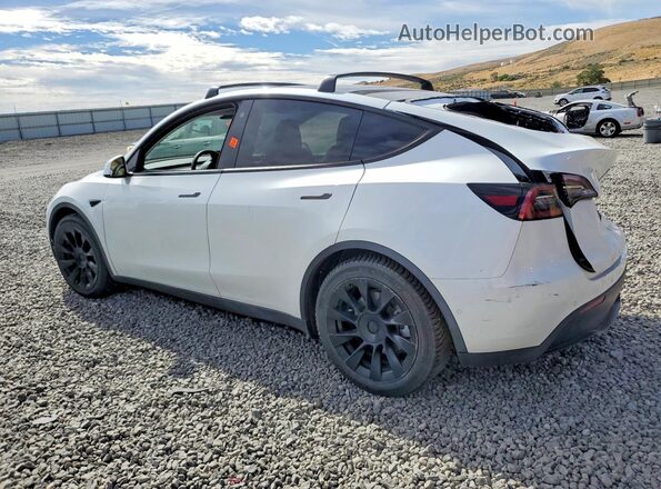 7SAYGAEE8NF524419 2022 TESLA MODEL White Trasero izquierdo