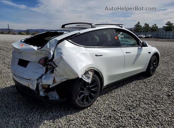 7SAYGAEE8NF524419 2022 TESLA MODEL White Trasero derecho