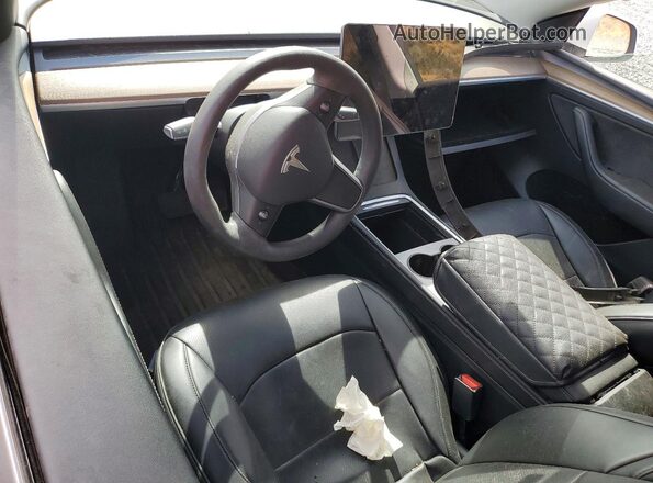 7SAYGAEE8NF524419 2022 TESLA MODEL White Vista del salpicadero