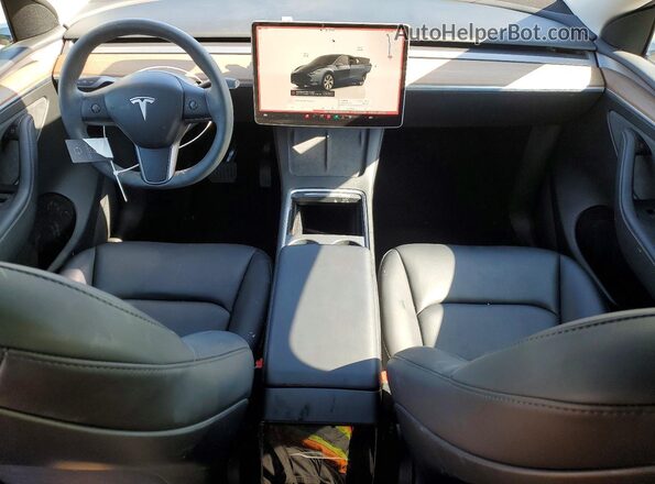 7SAYGAEE8RF080979 2024 TESLA MODEL Black Dashboard view