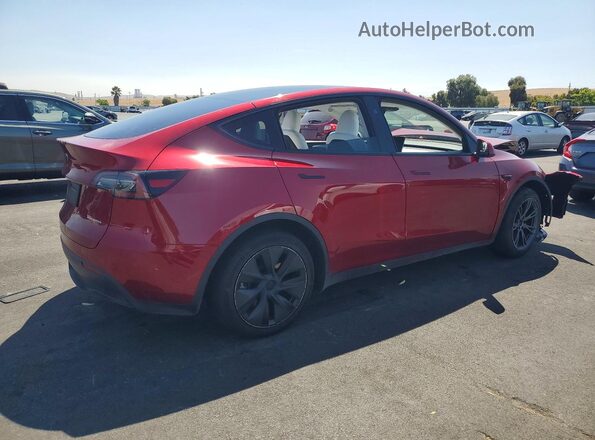 7SAYGAEE8RF163831 2024 TESLA MODEL Red Задня права чверть