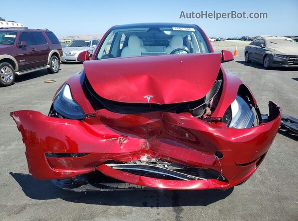 7SAYGAEE8RF163831 2024 TESLA MODEL Red Вид спереду