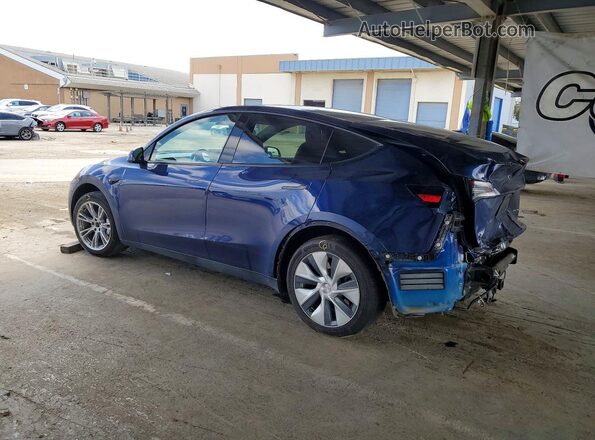7SAYGAEE9NF559390 2022 TESLA MODEL Blue Հետևի ձախ