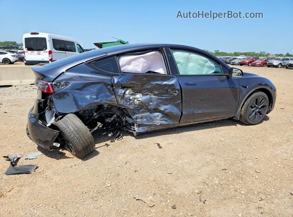 7SAYGAEE9RF201891 2024 TESLA MODEL Charcoal Задня права чверть