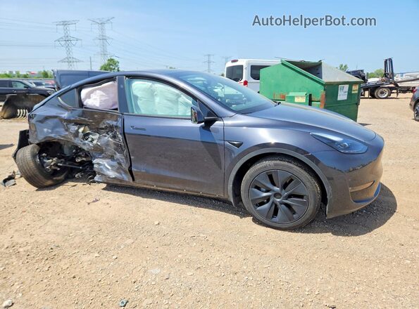 7SAYGAEE9RF201891 2024 TESLA MODEL Charcoal Передня права чверть