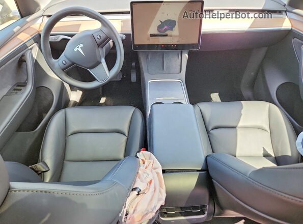 7SAYGAEE9RF201891 2024 TESLA MODEL Charcoal Вид панелі приладів