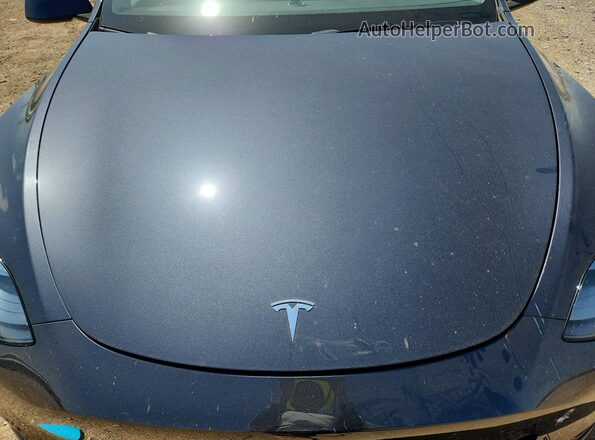 7SAYGAEE9RF201891 2024 TESLA MODEL Charcoal Вид задньої частини салону
