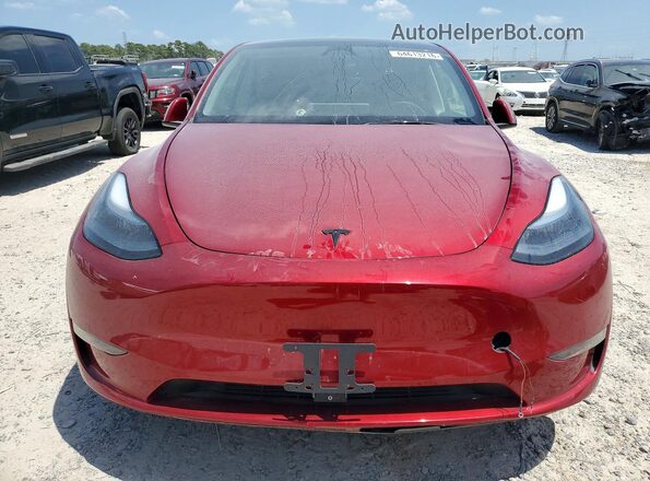 7SAYGAEE9SF247453 2025 TESLA MODEL Red წინა ხედი
