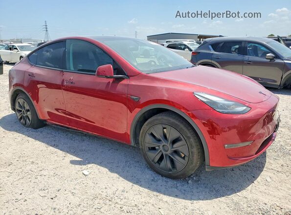 7SAYGAEE9SF247453 2025 TESLA MODEL Red წინა მარჯვენა